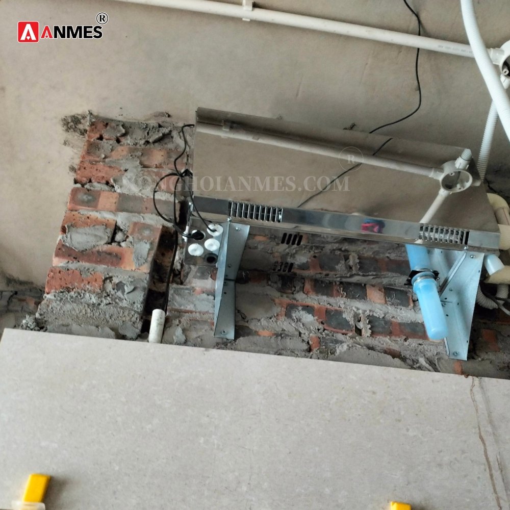 Kiểm tra hệ thống điện và cấp nước của máy xông hơi ướt